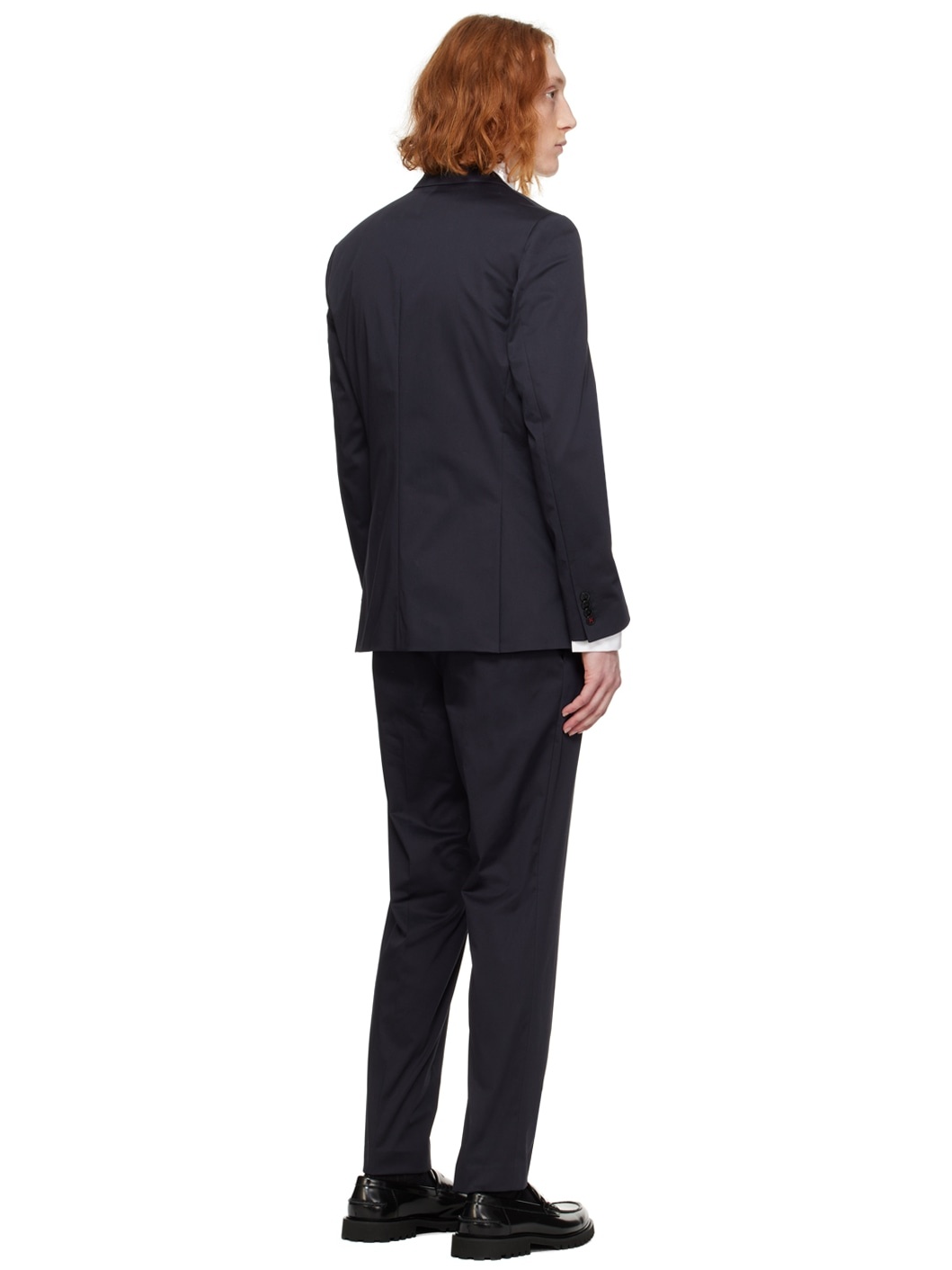 Navy Slim-Fit Suit - 3