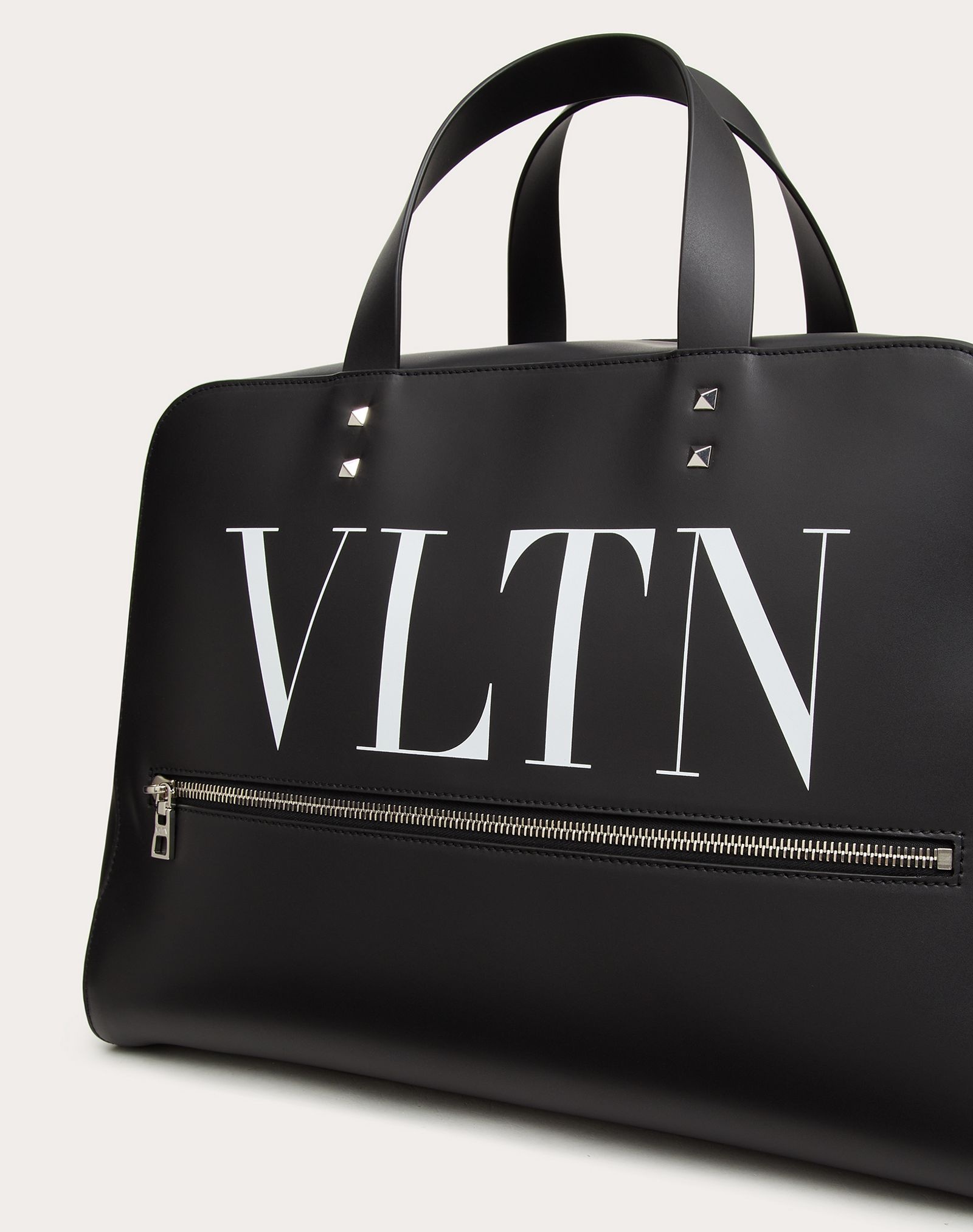 VLTN Leather Bowling Bag - 5