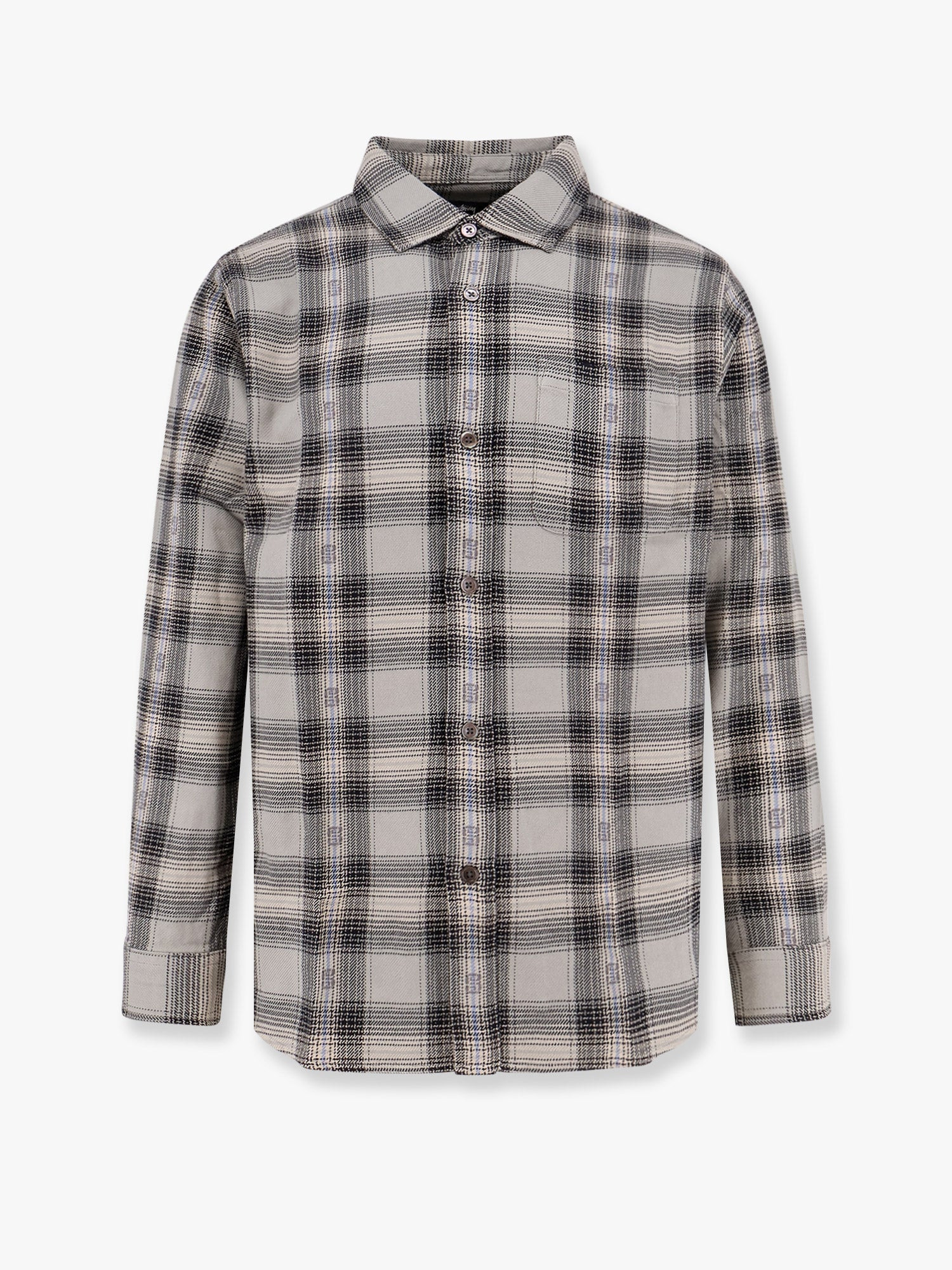 Stussy Cotton Shirt With Plaid Motif - 1