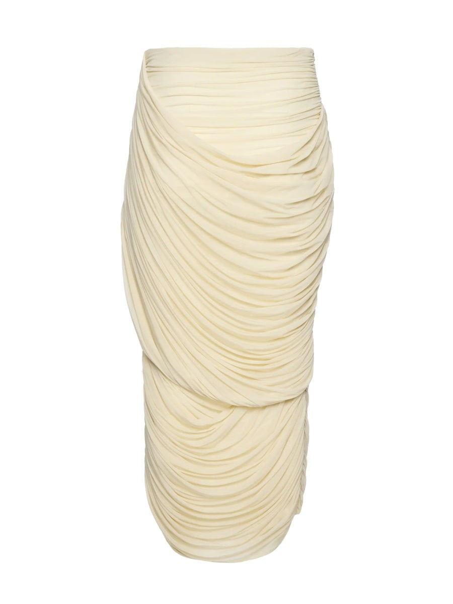 Magda Butrym Women Draped Midi Skirt - 2