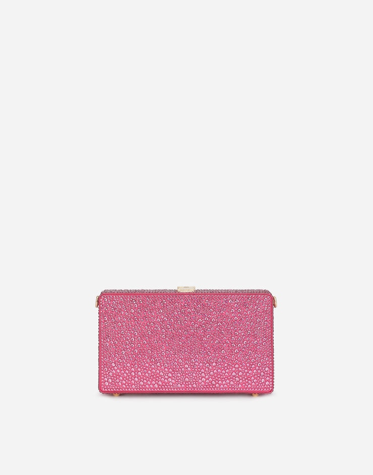 Dolce Box clutch with heat-applied rhinestones - 4