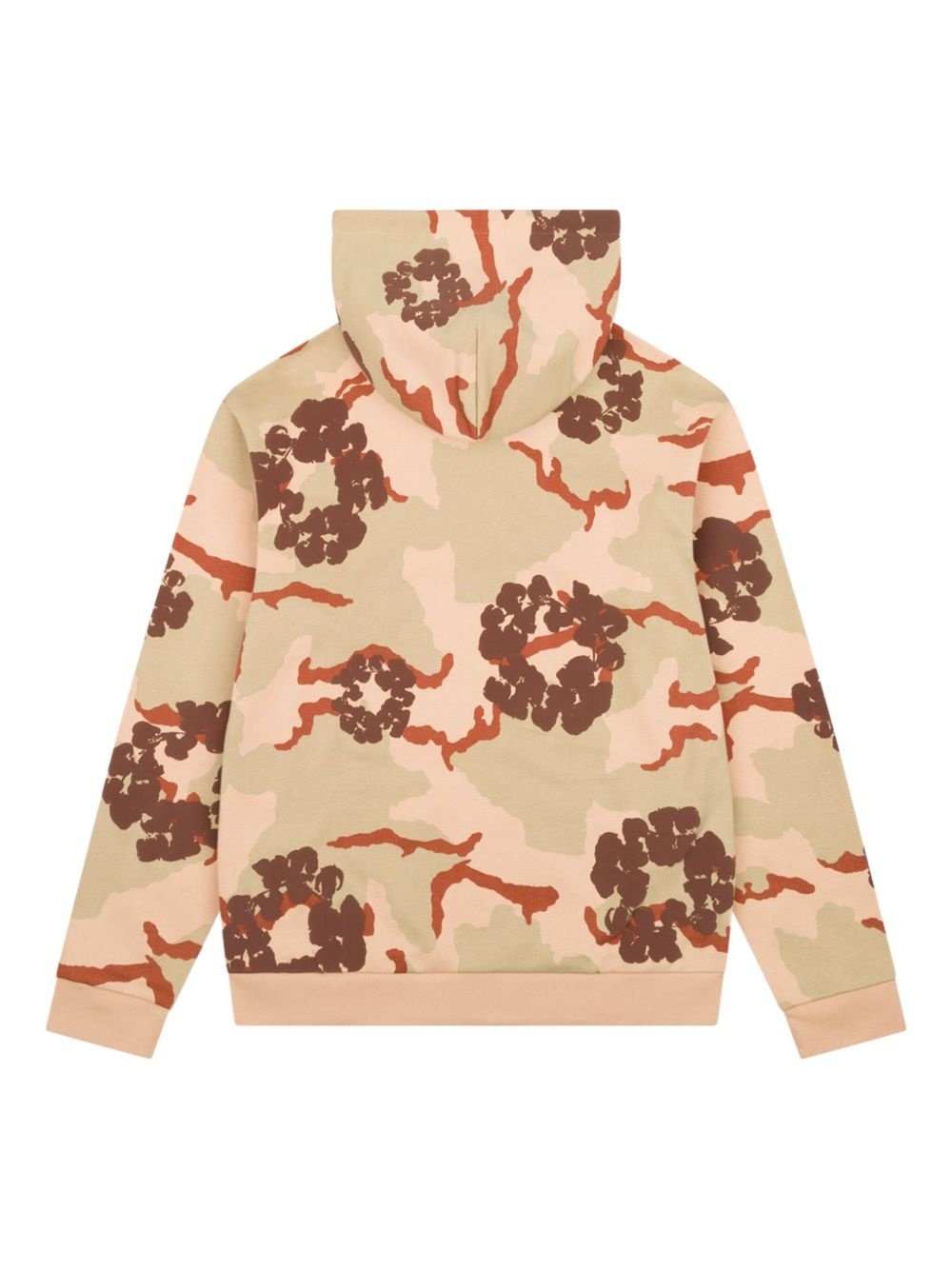 printed zip-up hoodie - 2