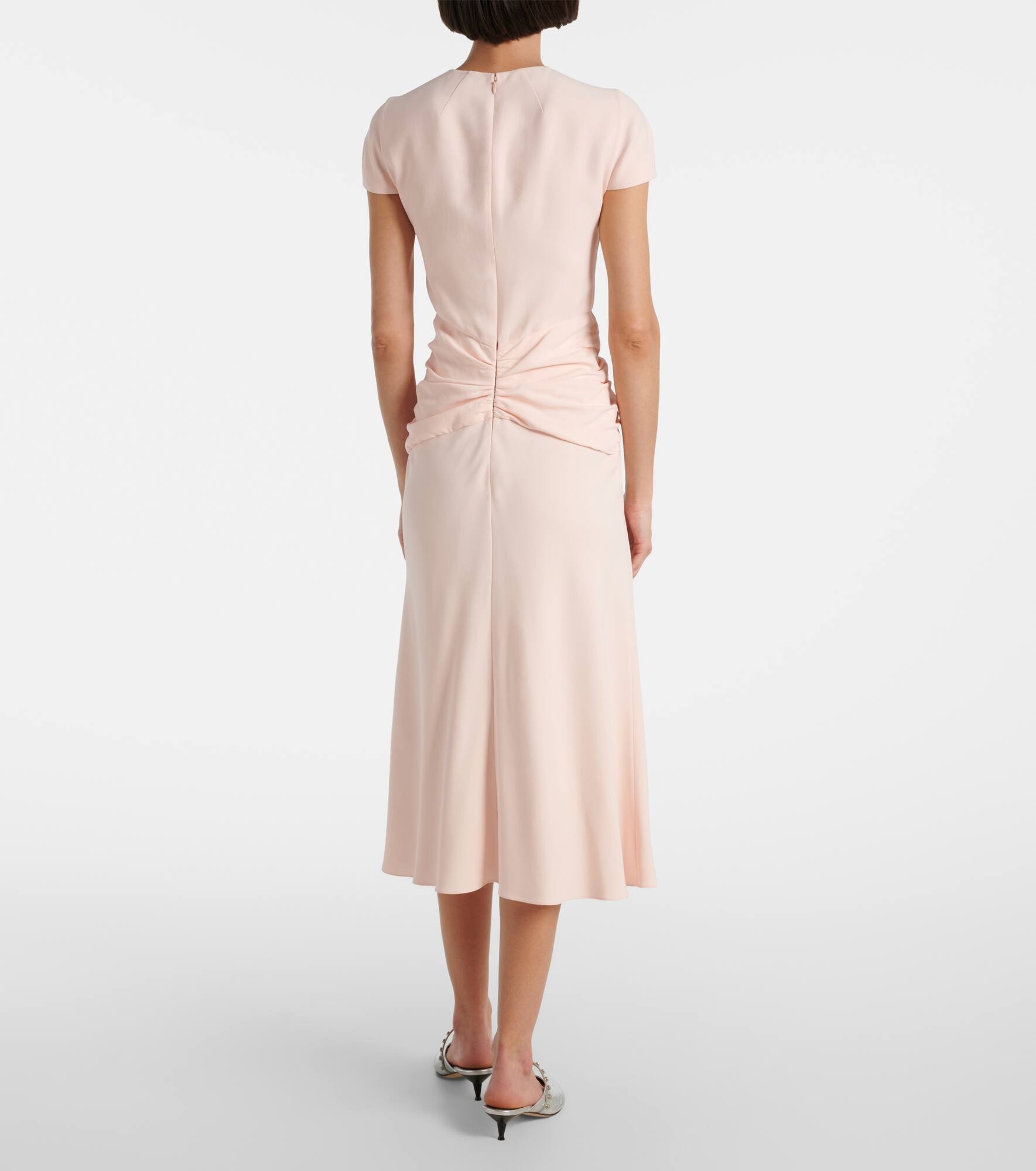 Crêpe midi dress - 3