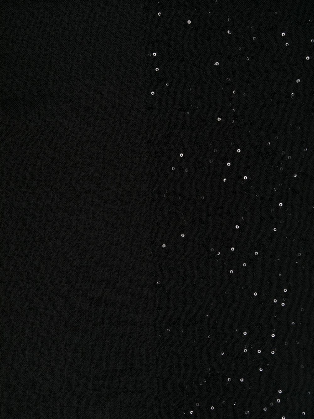 sequined fine-knit scarf - 2