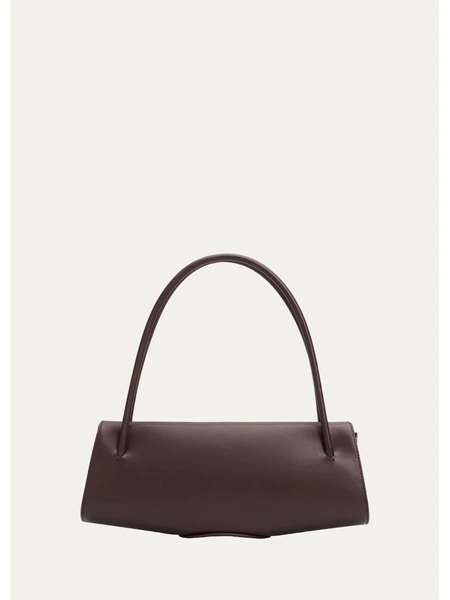 Anna Slim Leather Frame Shoulder Bag - 1