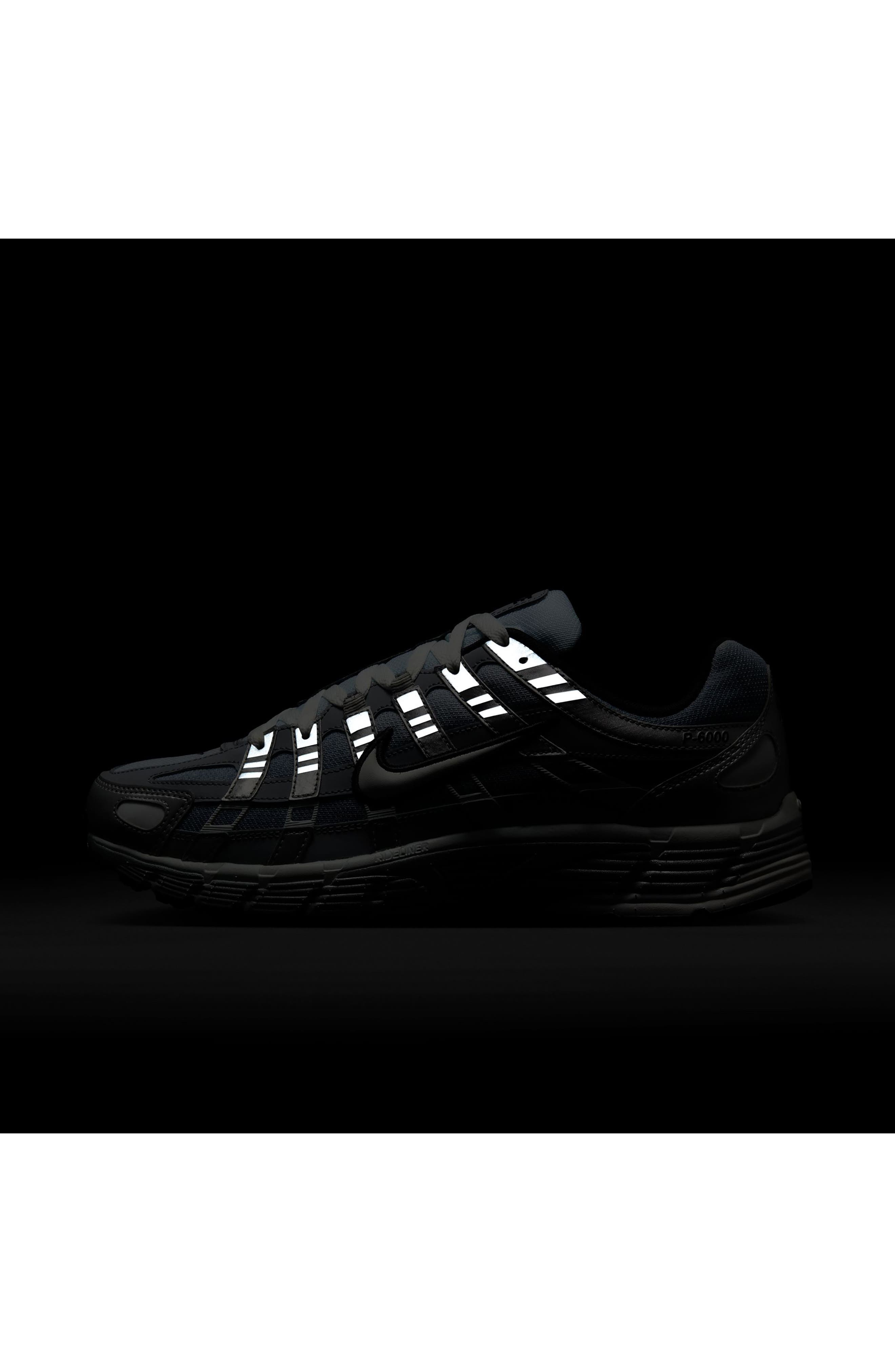 Nike P-6000 Sneaker in Metallic Silver/Summit White at Nordstrom - 7