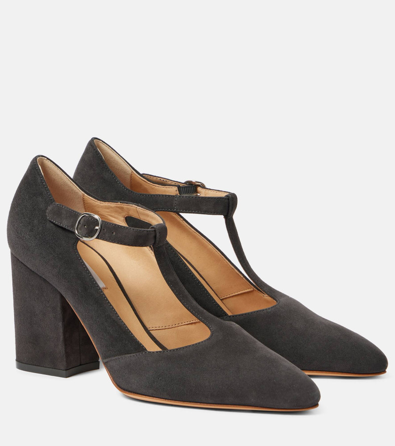 Triana 85 suede pumps 1