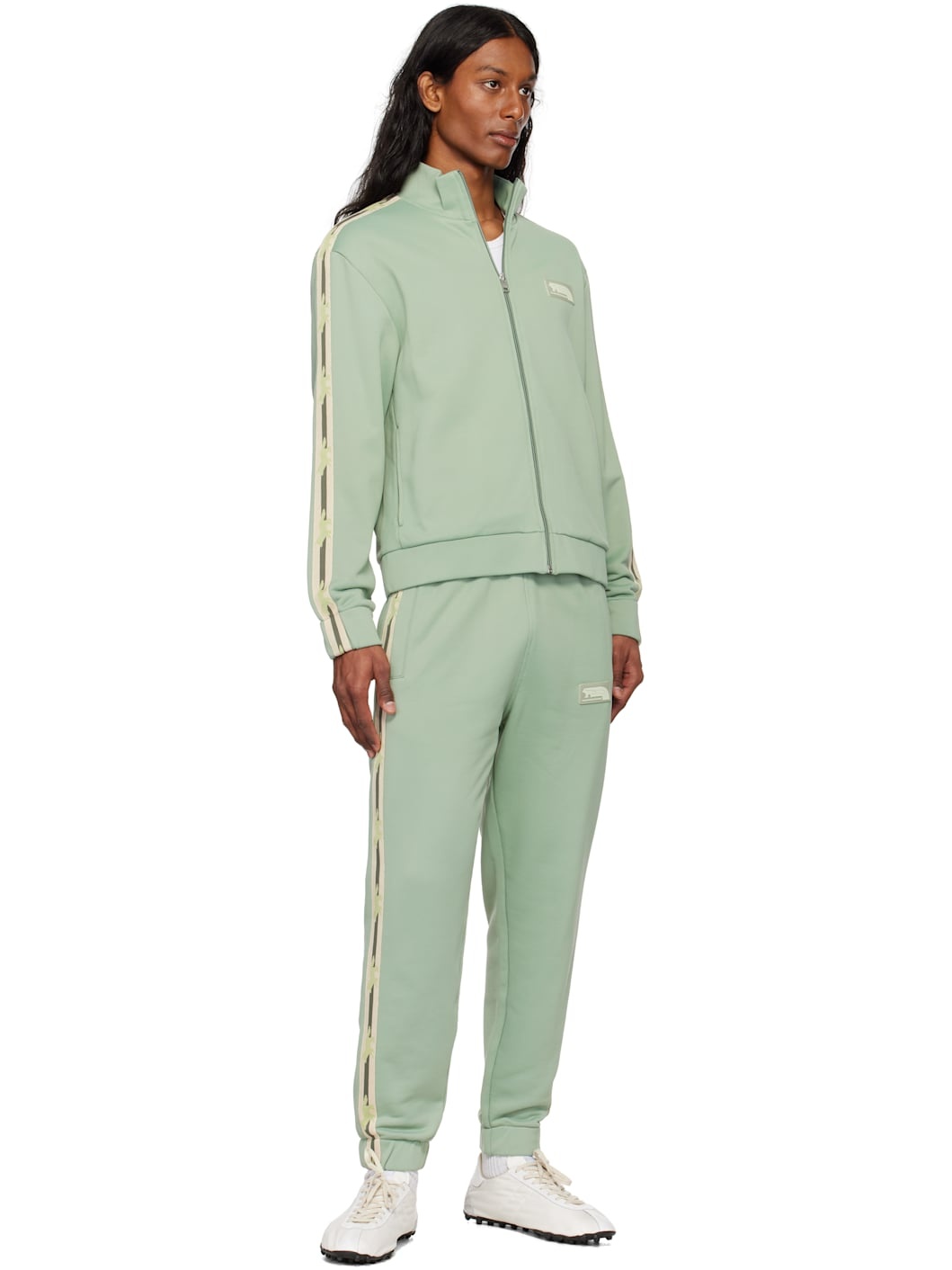 Green Flash Fox Track Pants - 4
