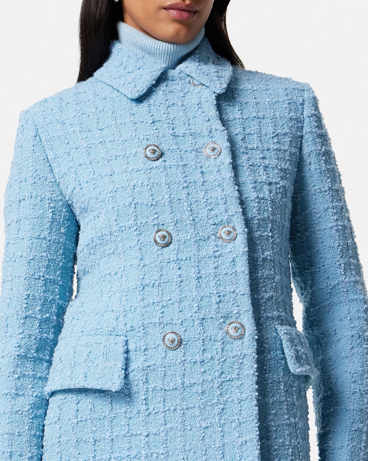 Heritage Tweed A-line Long Coat - 3