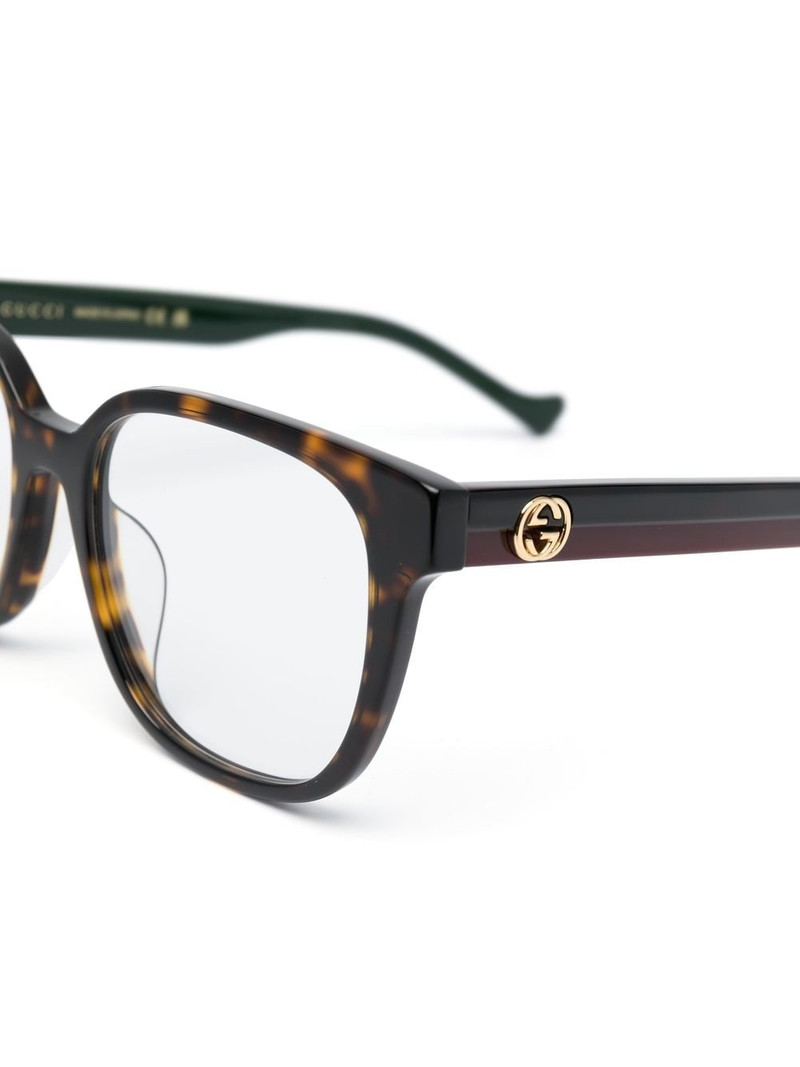 tortoiseshell square-frame glasses 3