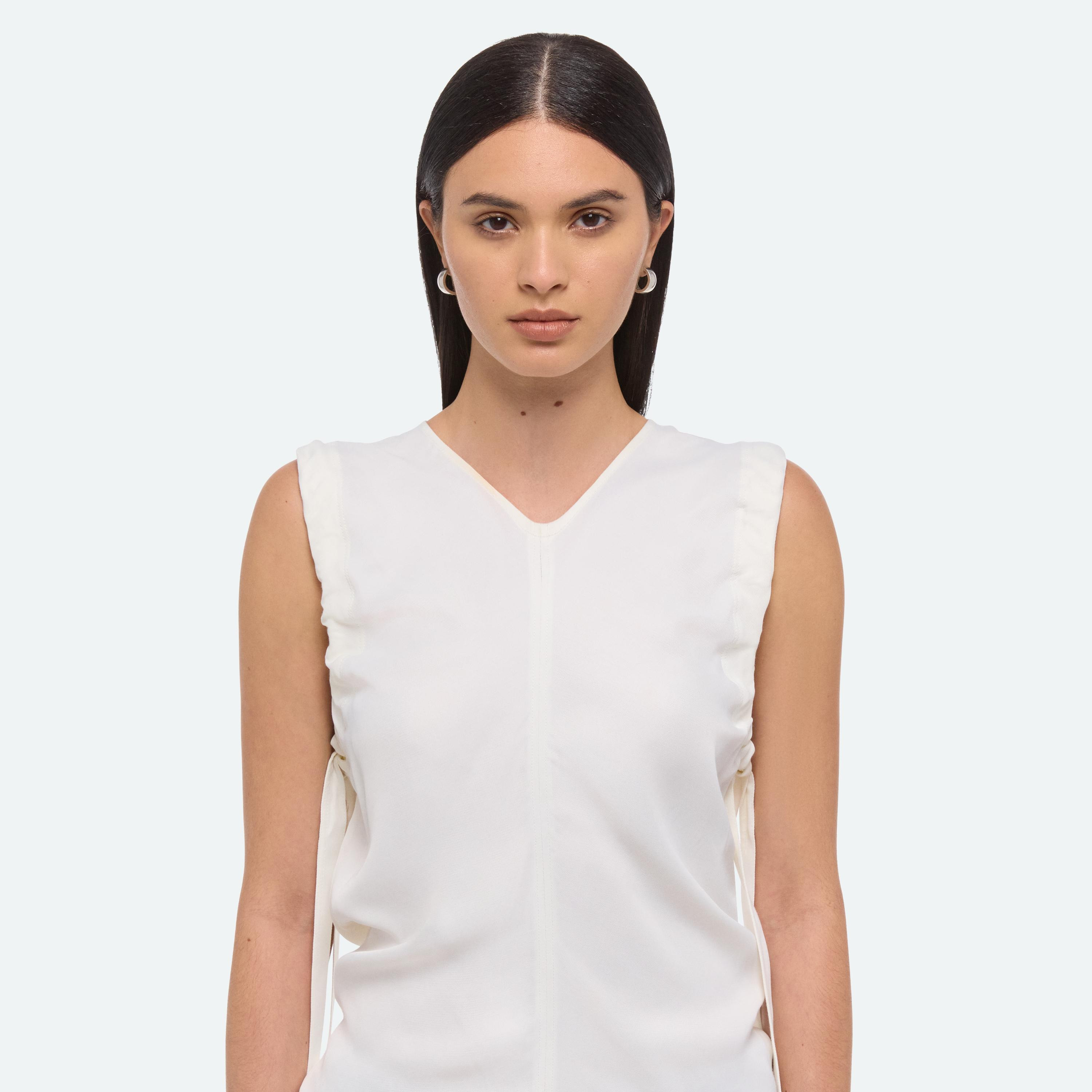 RUCHED ARMHOLE TOP - 7