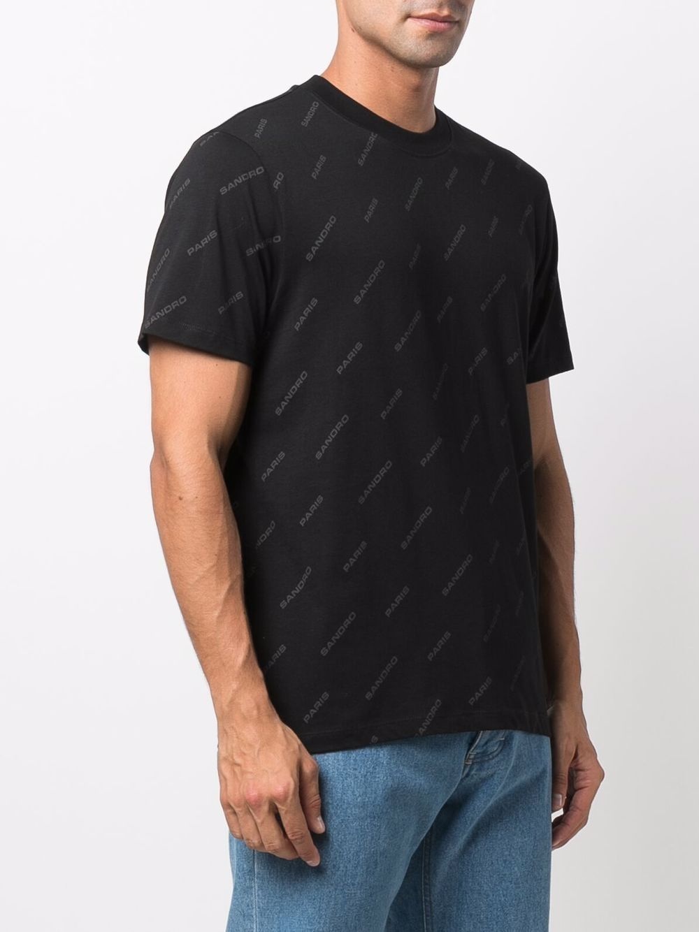 logo-print short-sleeved T-shirt - 3