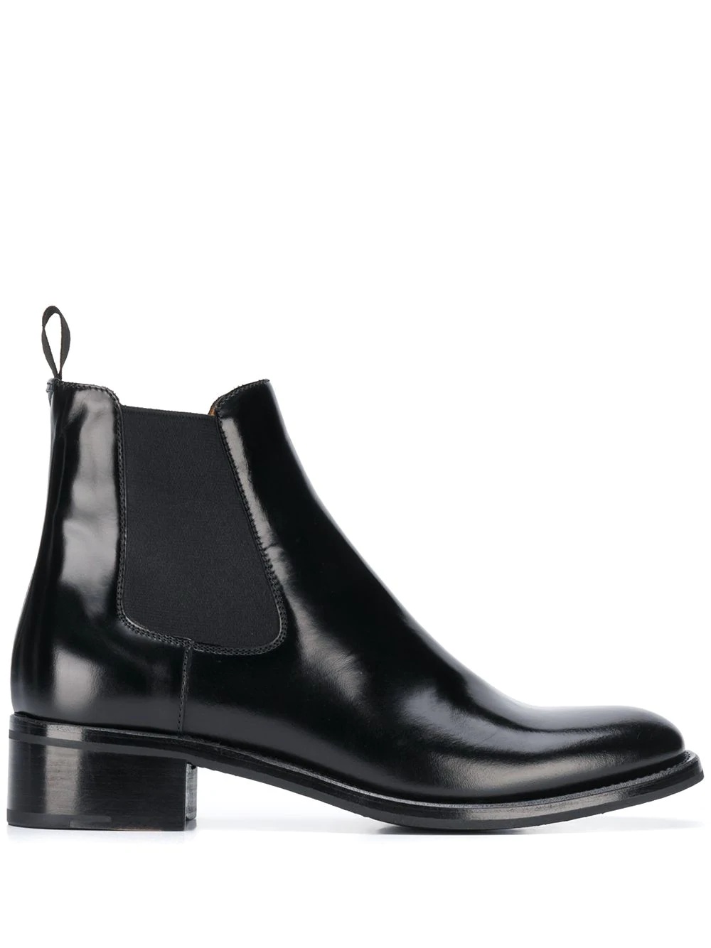 polished ankle boots - 1