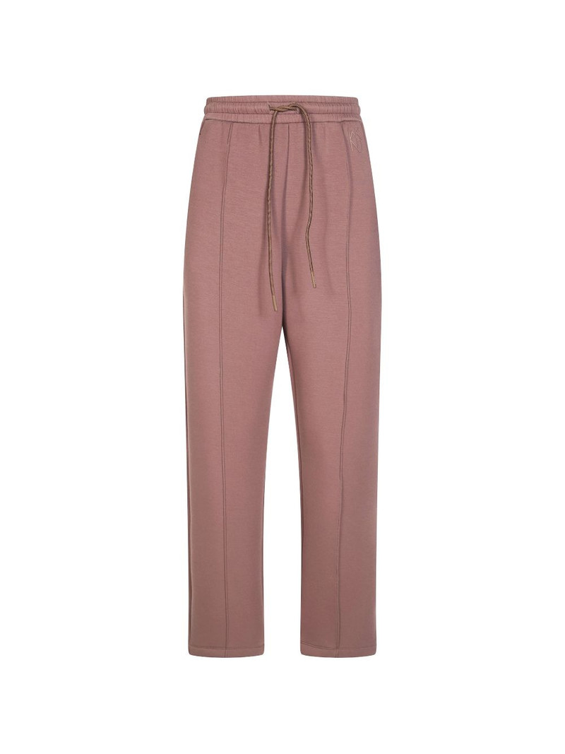 drawstring logo track pants 1