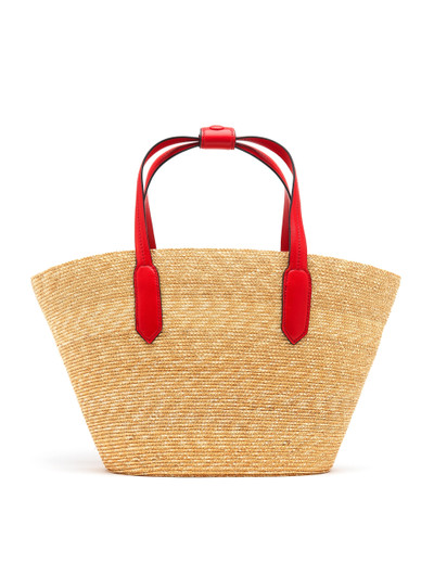 Oscar de la Renta SMALL TULIP RAFFIA TOTE outlook