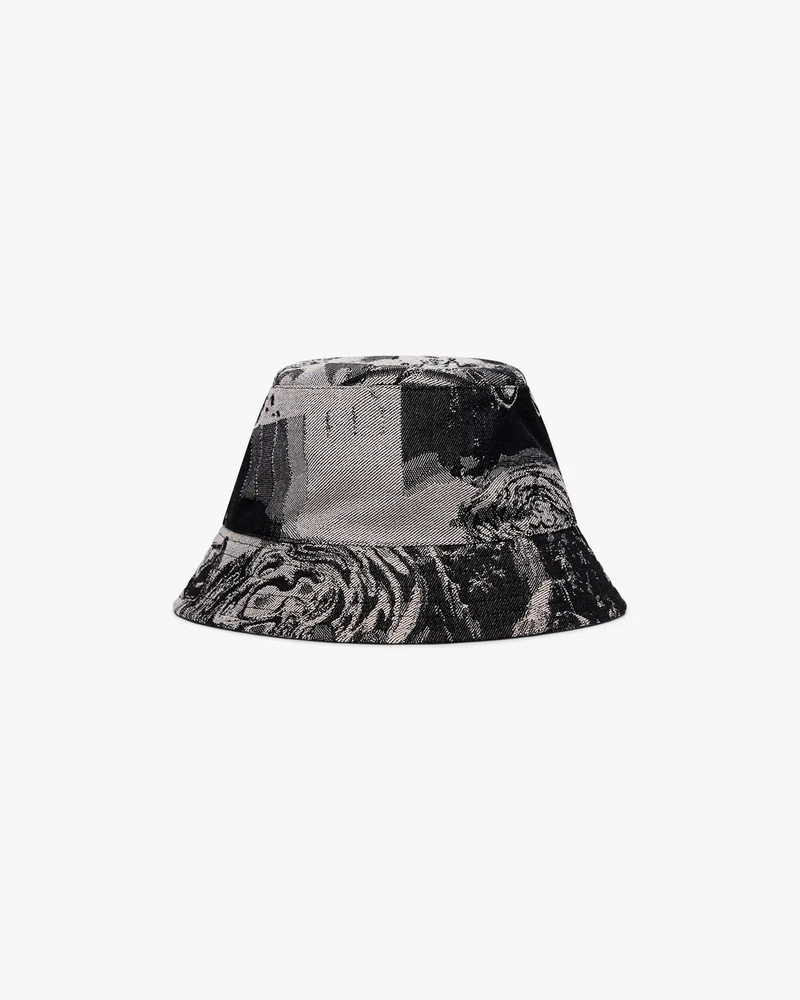 Rave Collage Denim Bucket Hat | Casablanca Paris 1