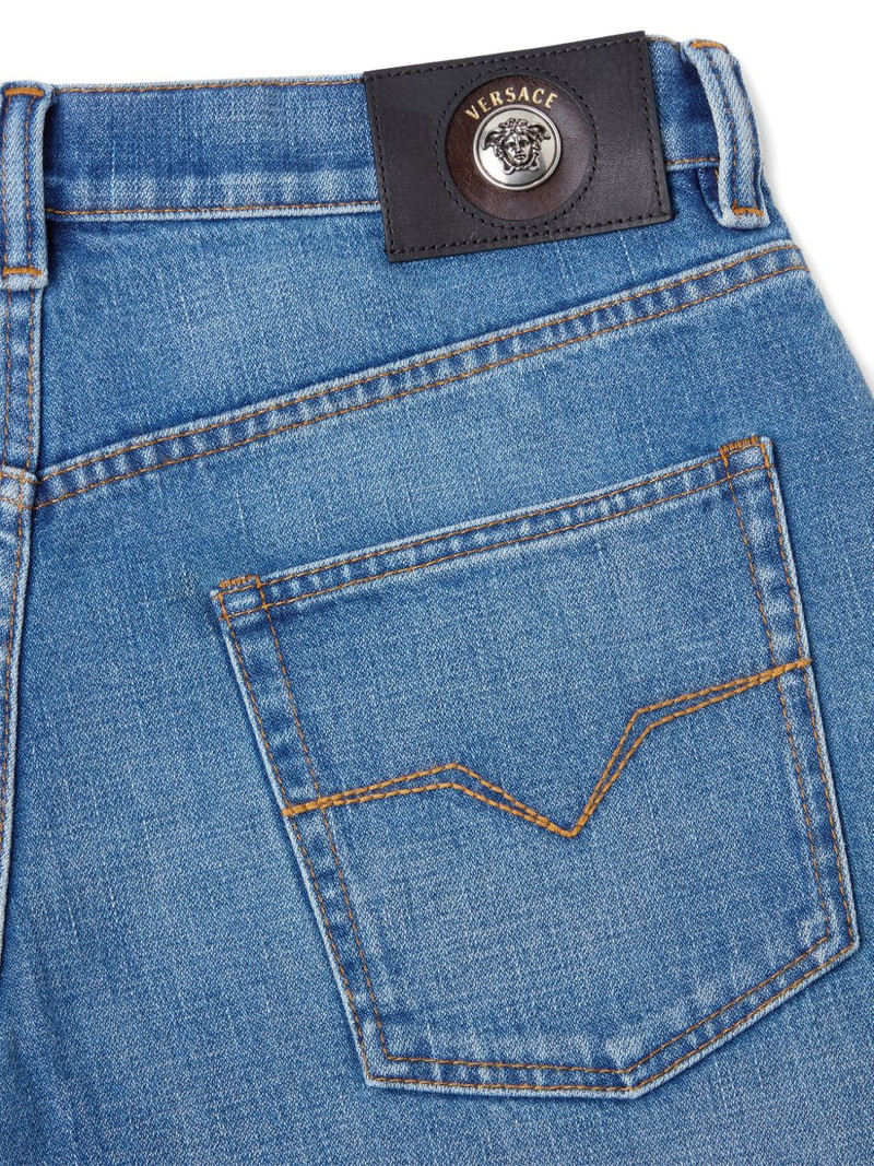 logo-patch jeans 4