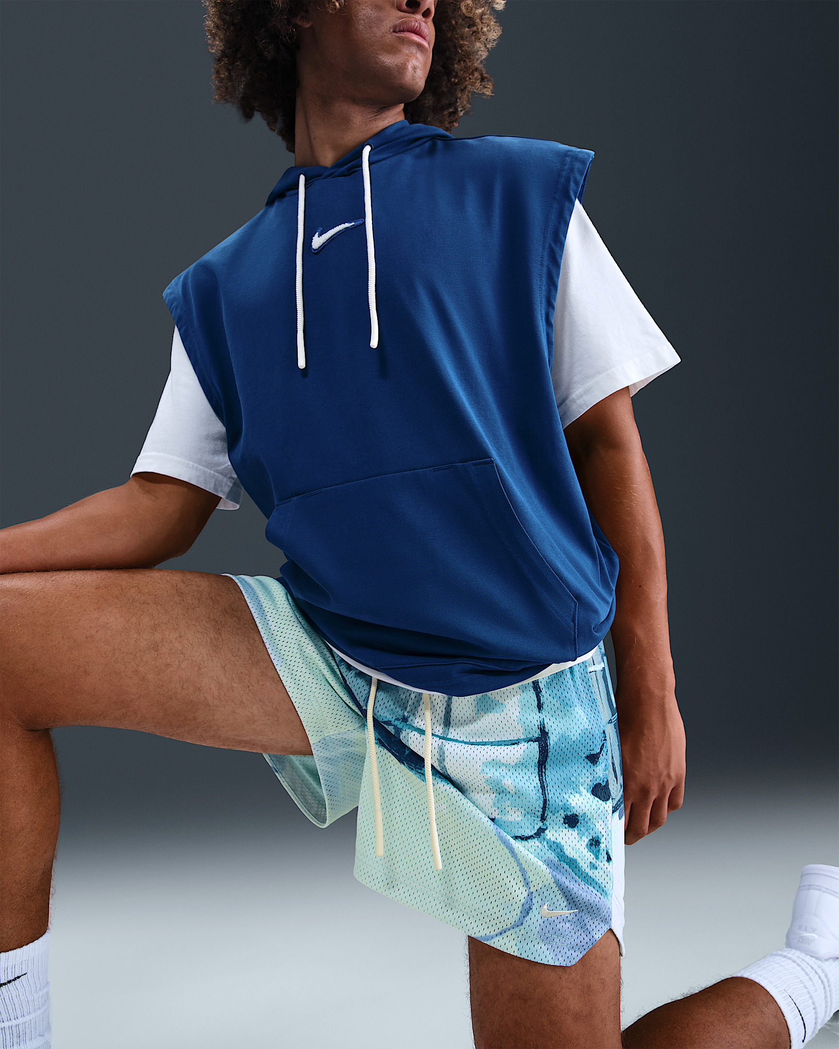 Nike Men's Dri-FIT 5" Mesh Basketball Shorts - 5