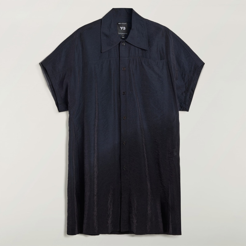 Y-3 SHORT SLEEVE DIP DYE UTILITY OVERSHIRT 1