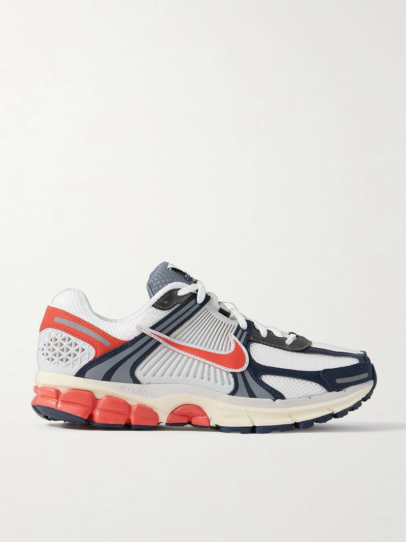 Zoom Vomero 5 Faux Leather and Rubber-Trimmed Mesh Sneakers - 1