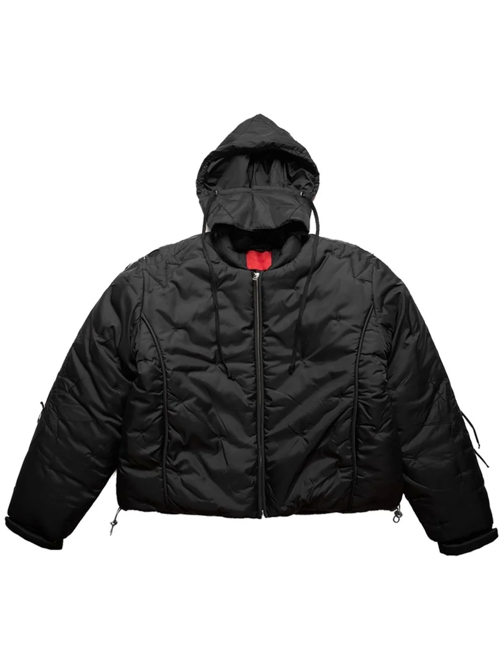 Flower puffer jacket - 1