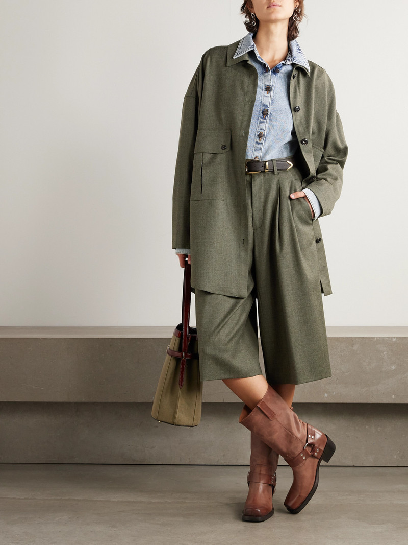 FORTELA Oversized Wool-blend Overshirt outlook