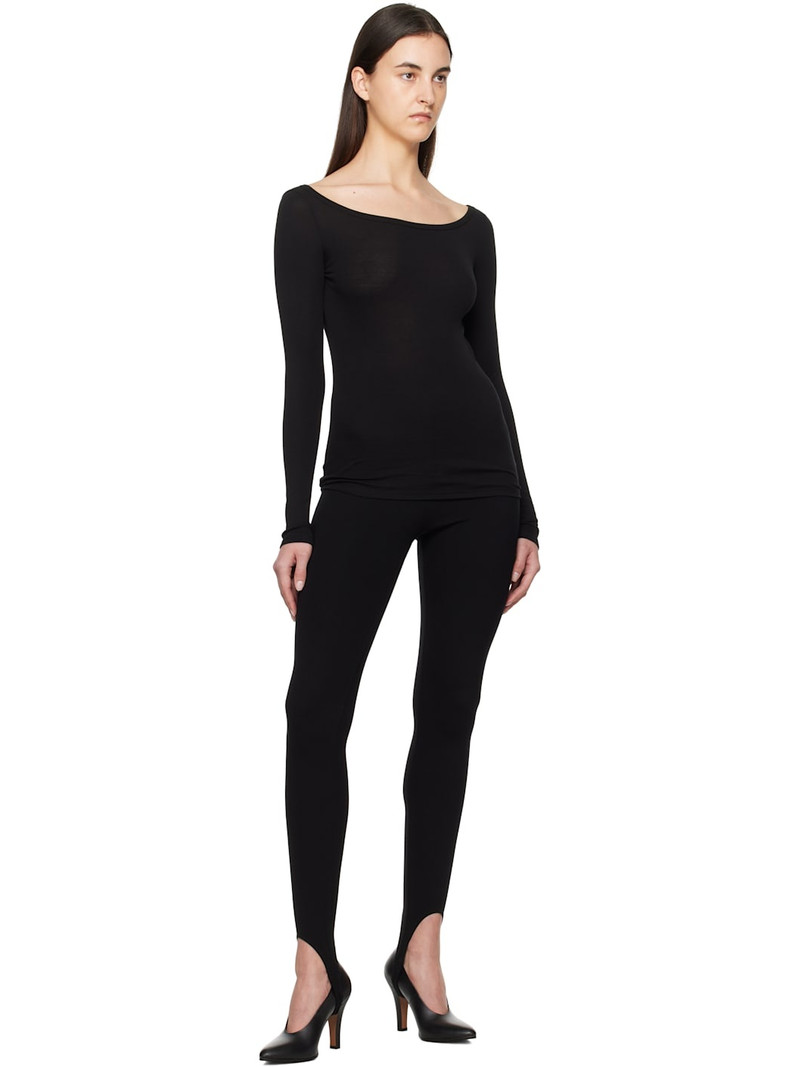 FLORE FLORE Black Tende Long Sleeve T-shirt outlook