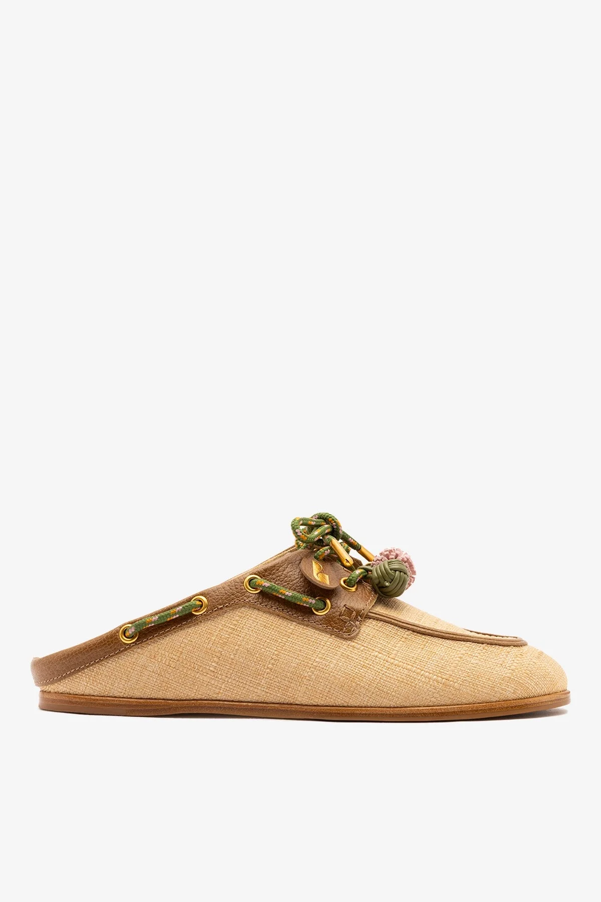 Cyprus Mule Beige Raffia - 1