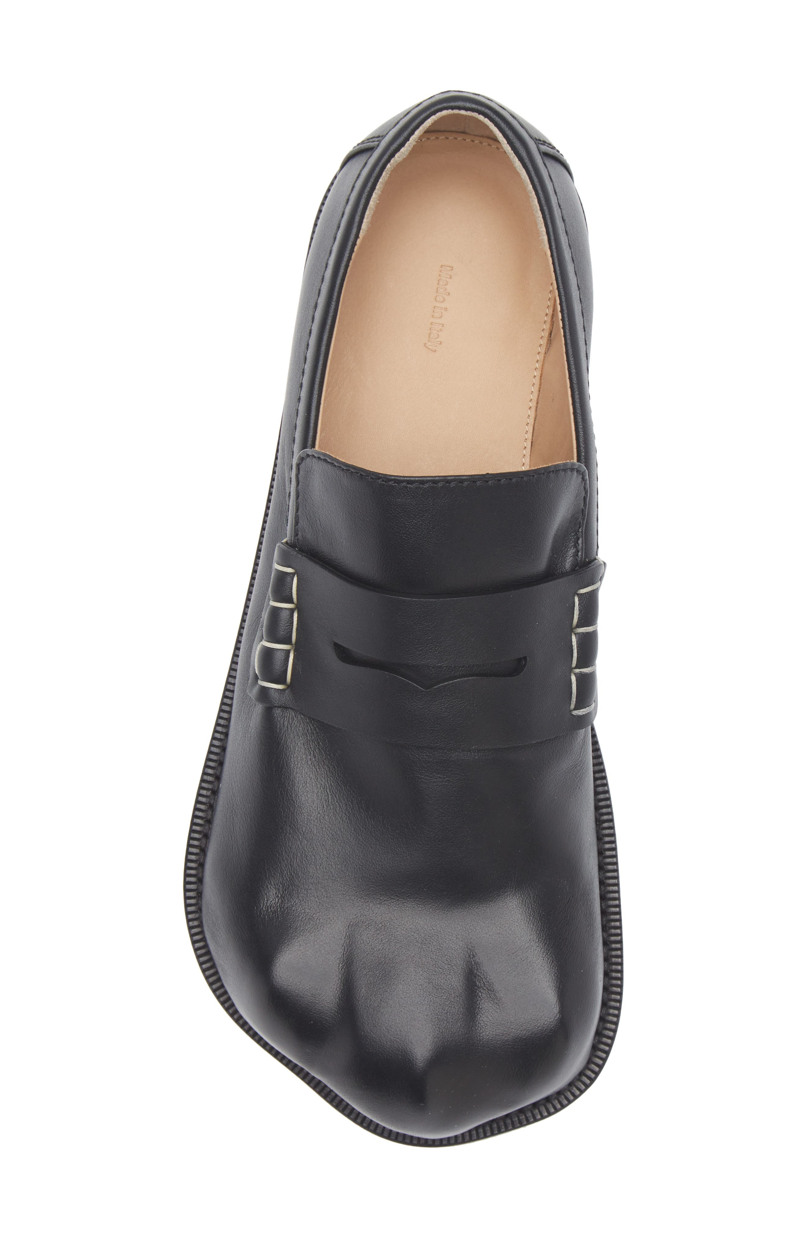 JW Anderson Paw Penny Loafer in Black 999 at Nordstrom - 5