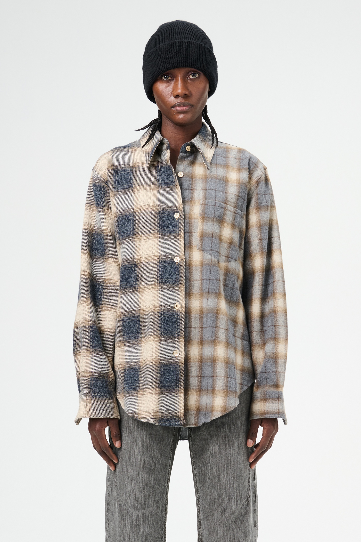 Apron Shirt Doyle Check Lagger Flannel - 3