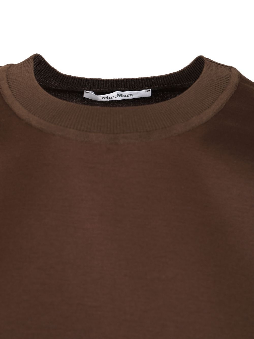 【送料&関税込】Max Mara estella Boxy T-shirt Max Mara Estella T-Shirt Brown | wananluxury | REVERSIBLE
