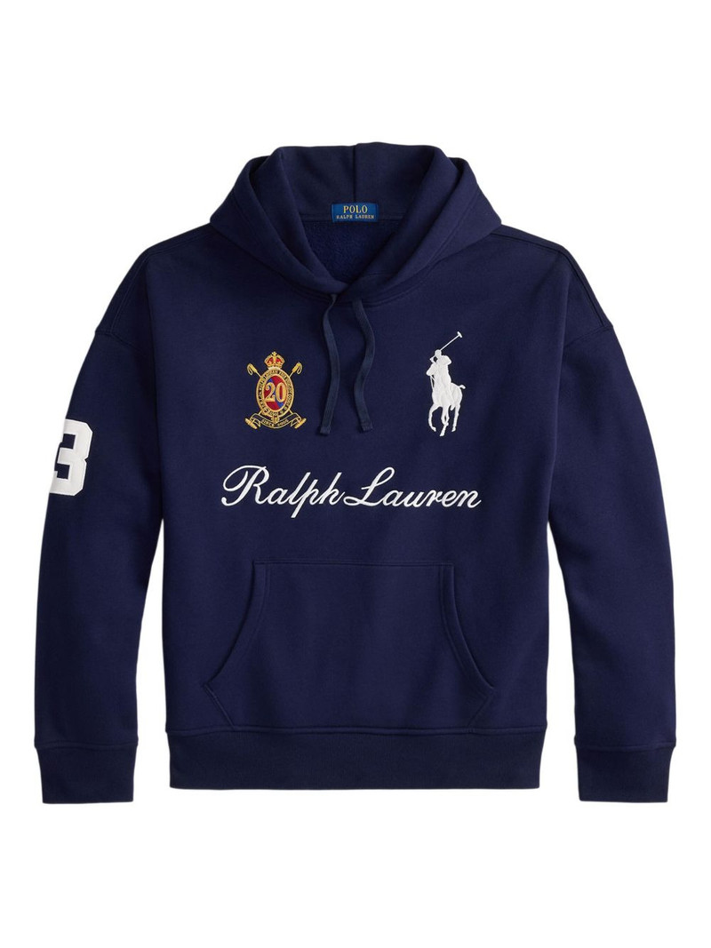 logo-detail hoodie 1