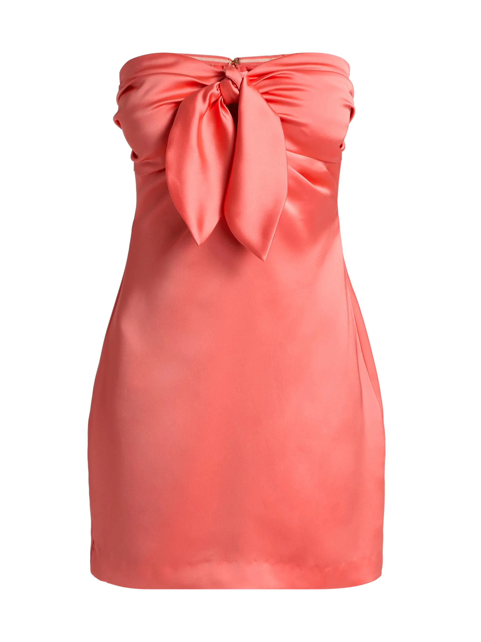 Women's Orion Bow Minidress - Coral - 1