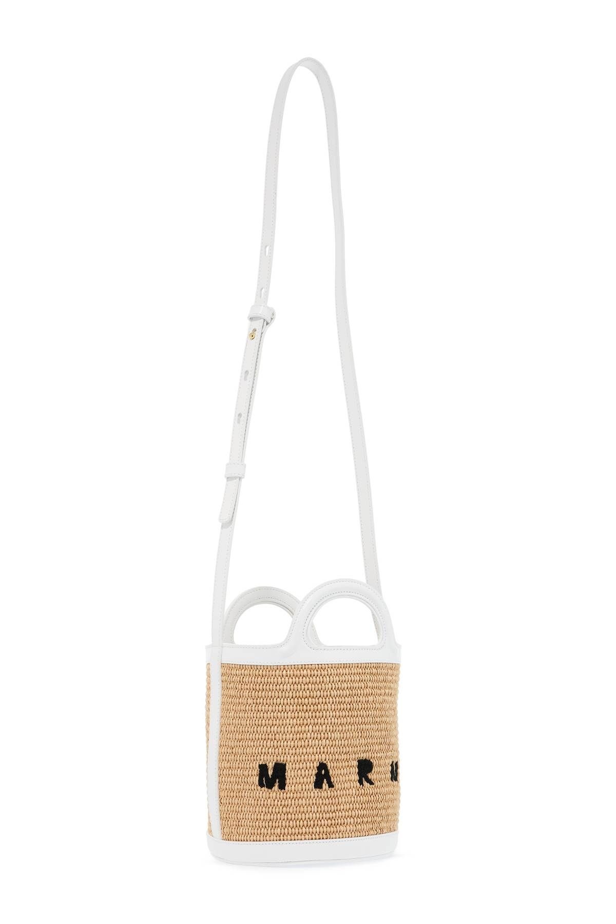 RAFFIA TROPICALIA BUCKET BAG - 3