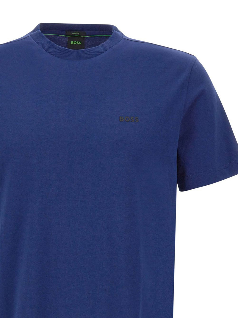 logo-print jersey T-shirt 6