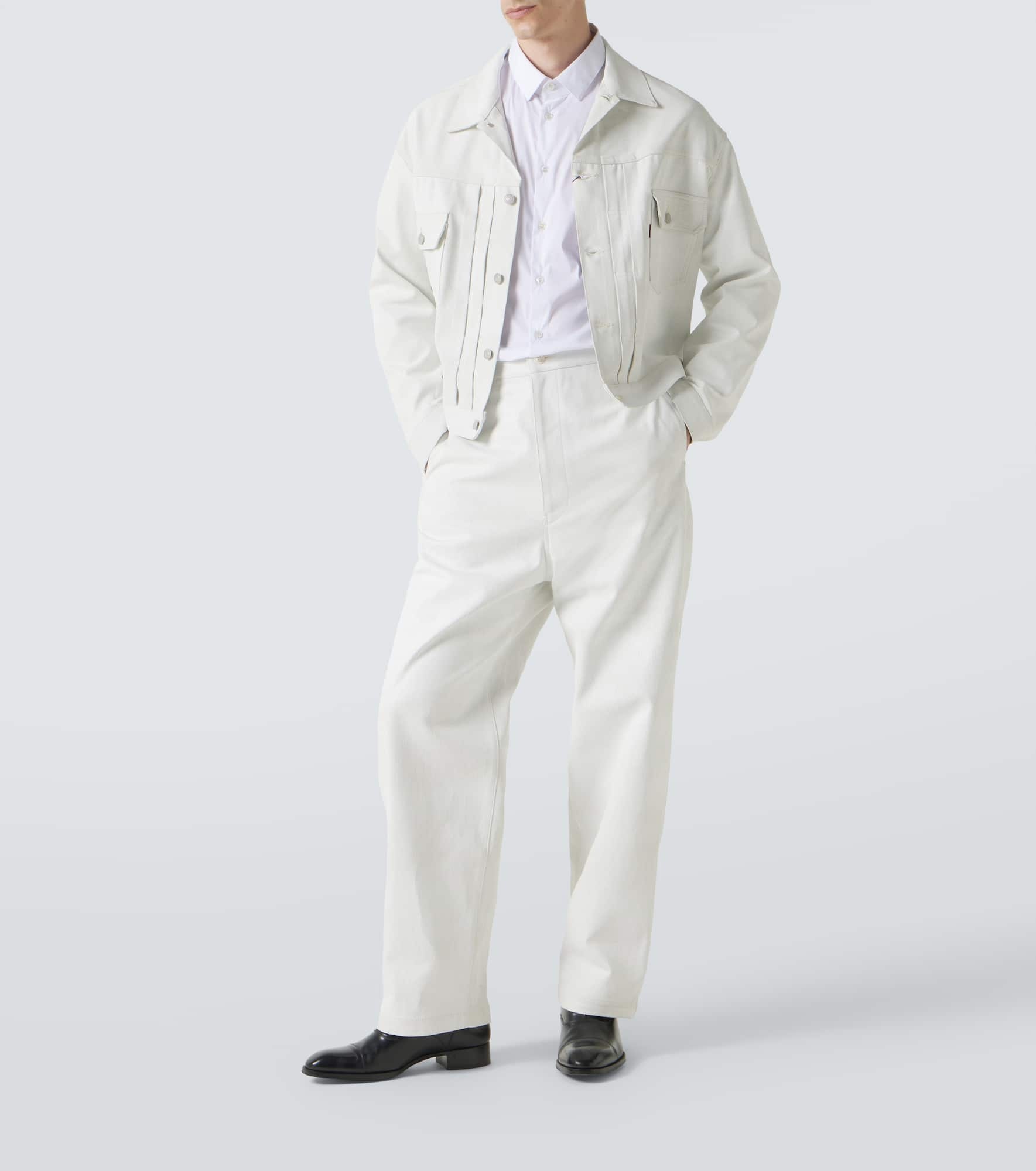 Coated straight jeans - 2