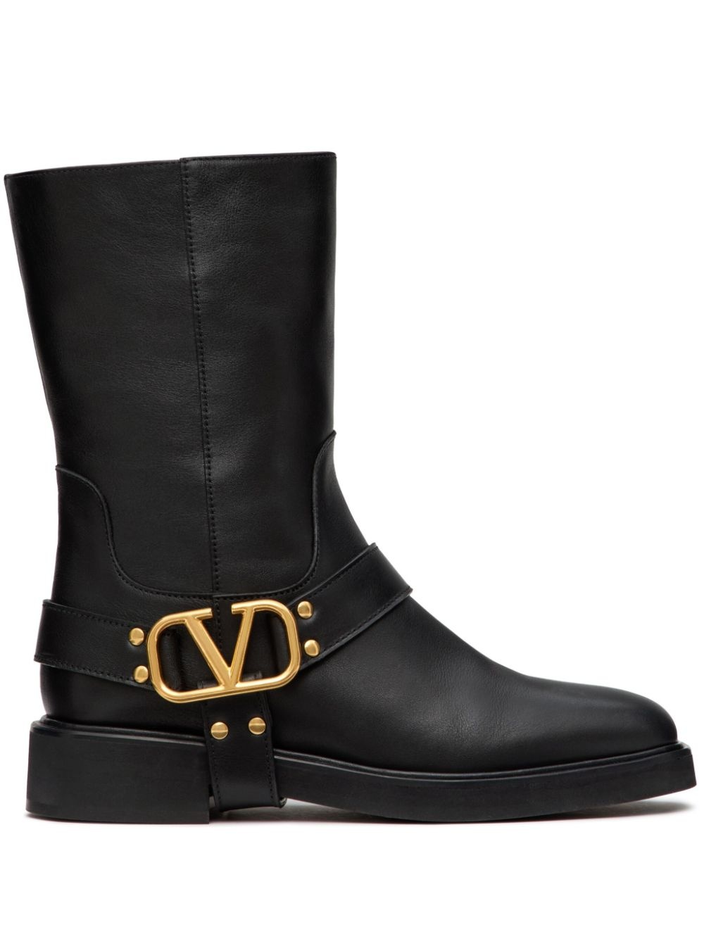 Vlogo signature leather boots - 1