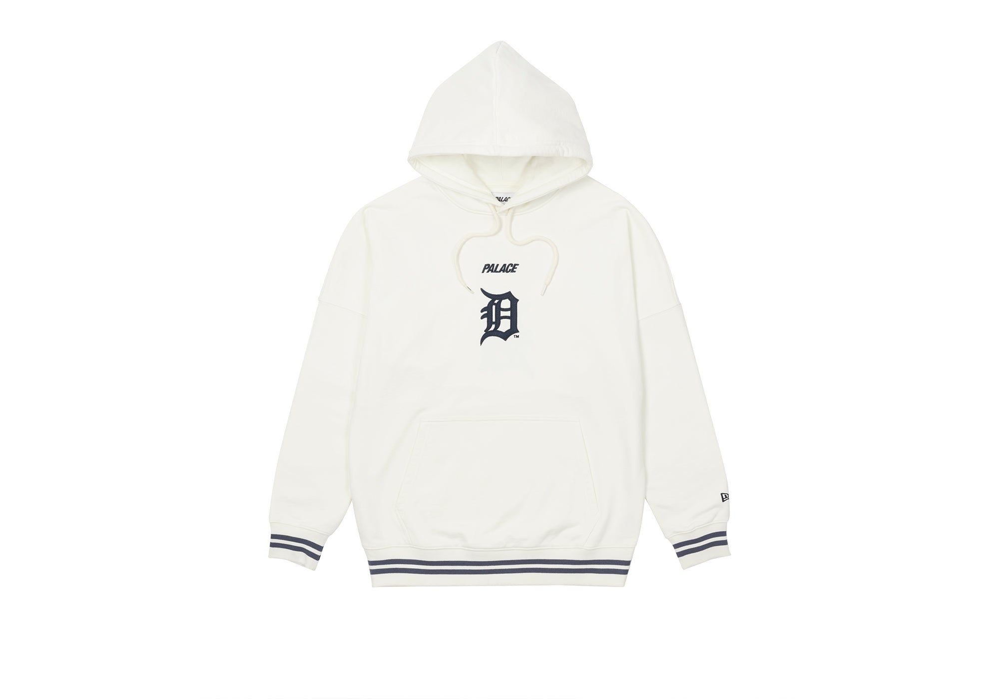 PALACE DETROIT TIGERS NEW ERA DROP SHOULDER HOOD WHITE - 2