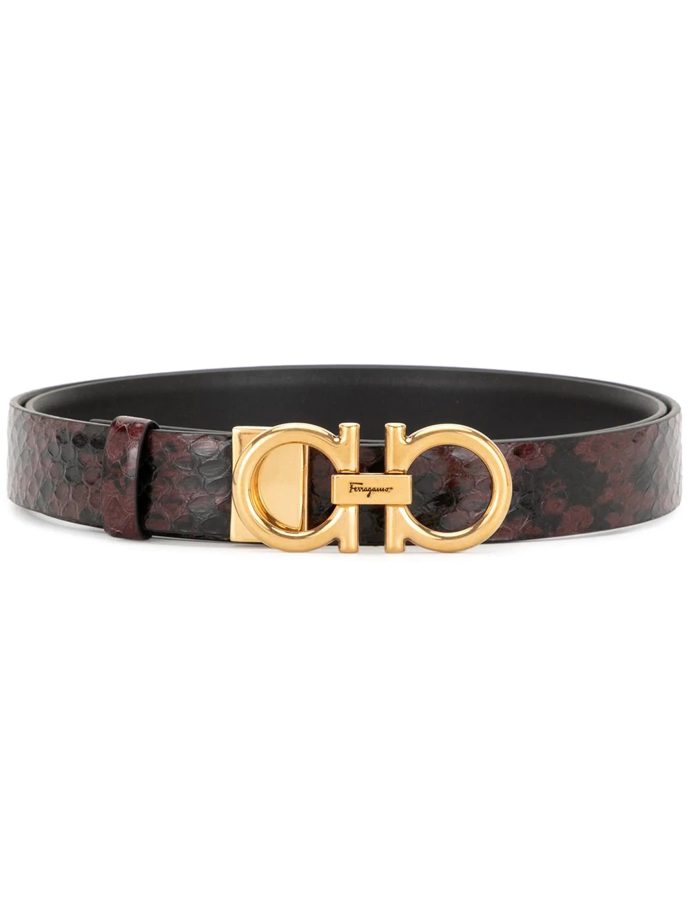 adjustable Gancini belt - 1