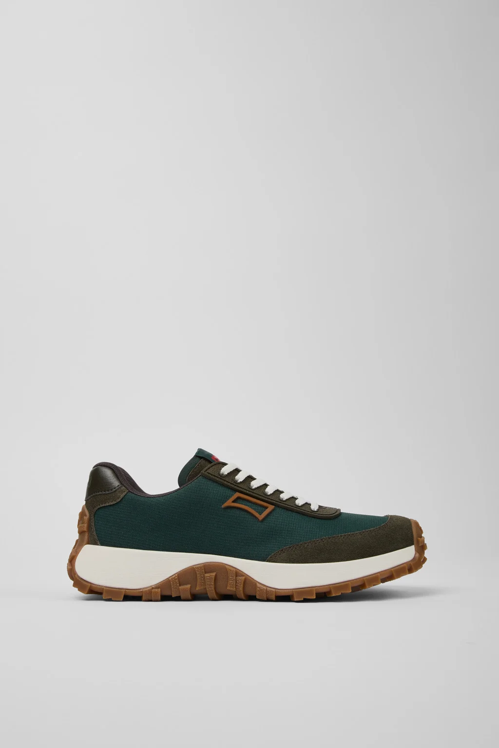 Drift Trail Green Recycled PET and Leather Sneakers for Women. - 1