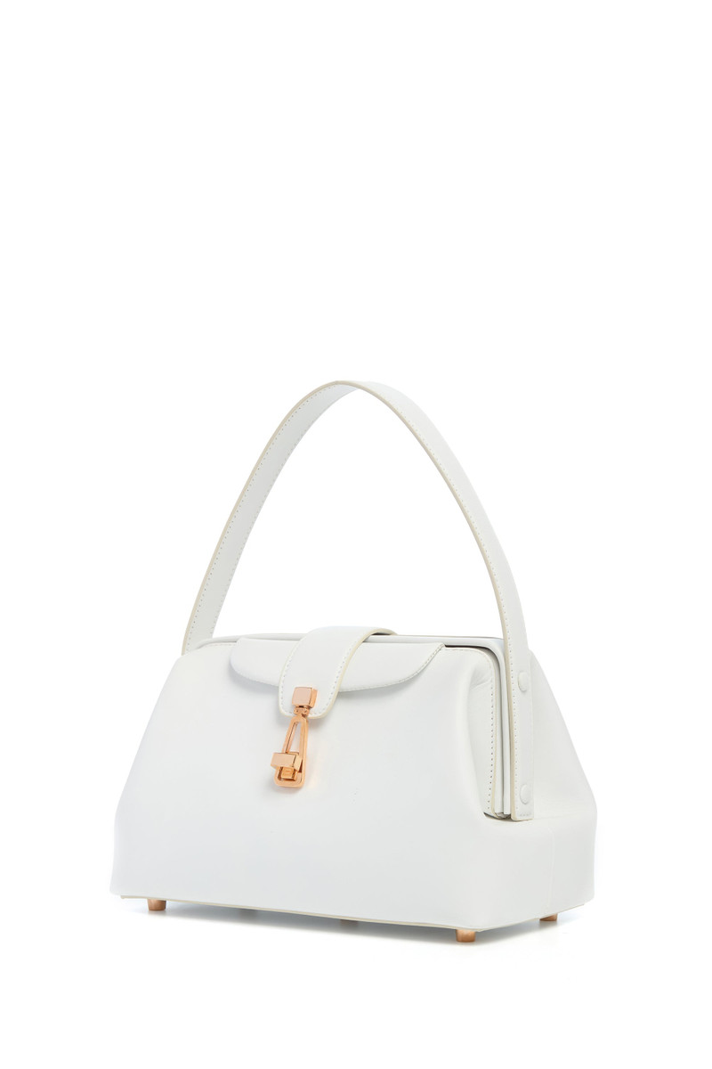 GABRIELA HEARST Golda Bag in Ivory Leather outlook