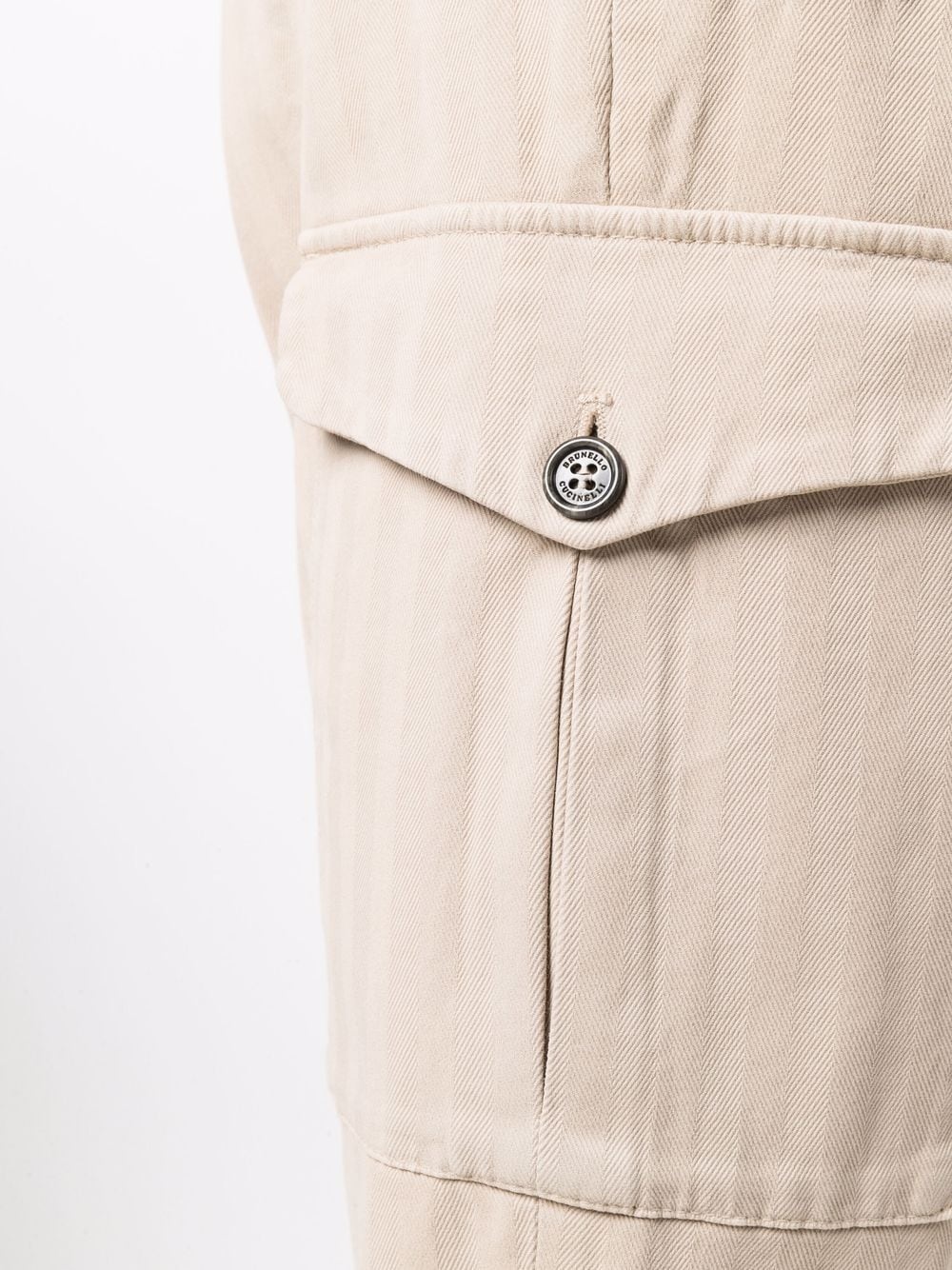 tapered cotton trousers - 5