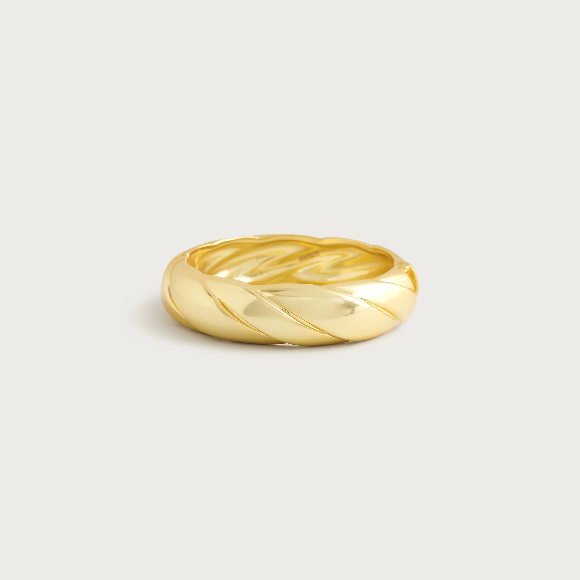 Ridged cuff bracelet - 1