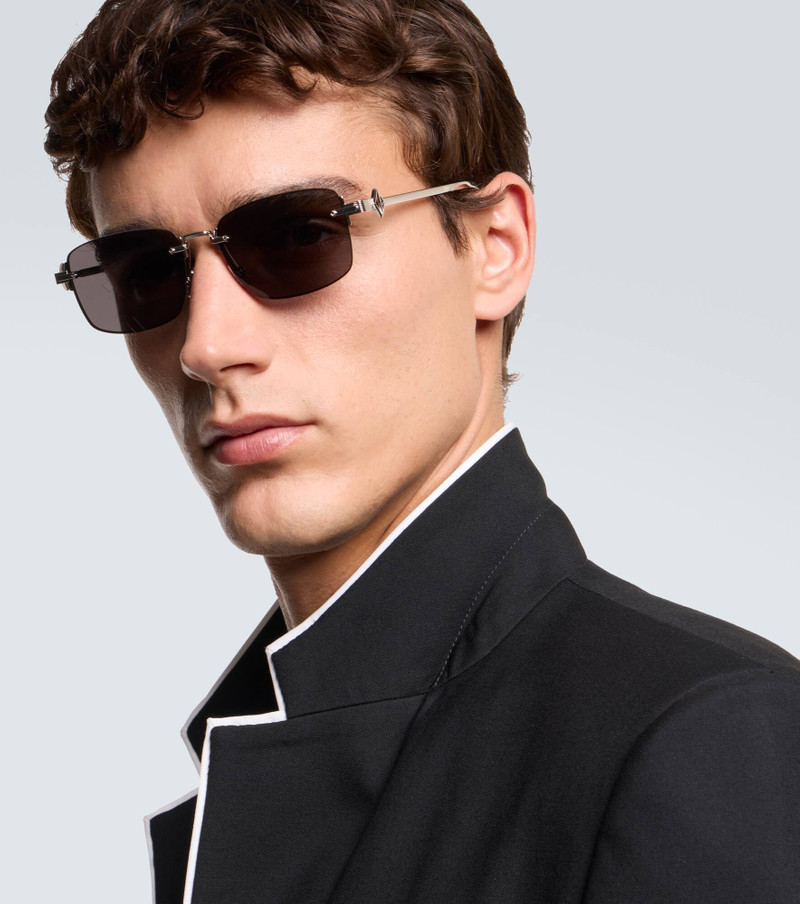 Dior CD Diamond rectangular sunglasses outlook