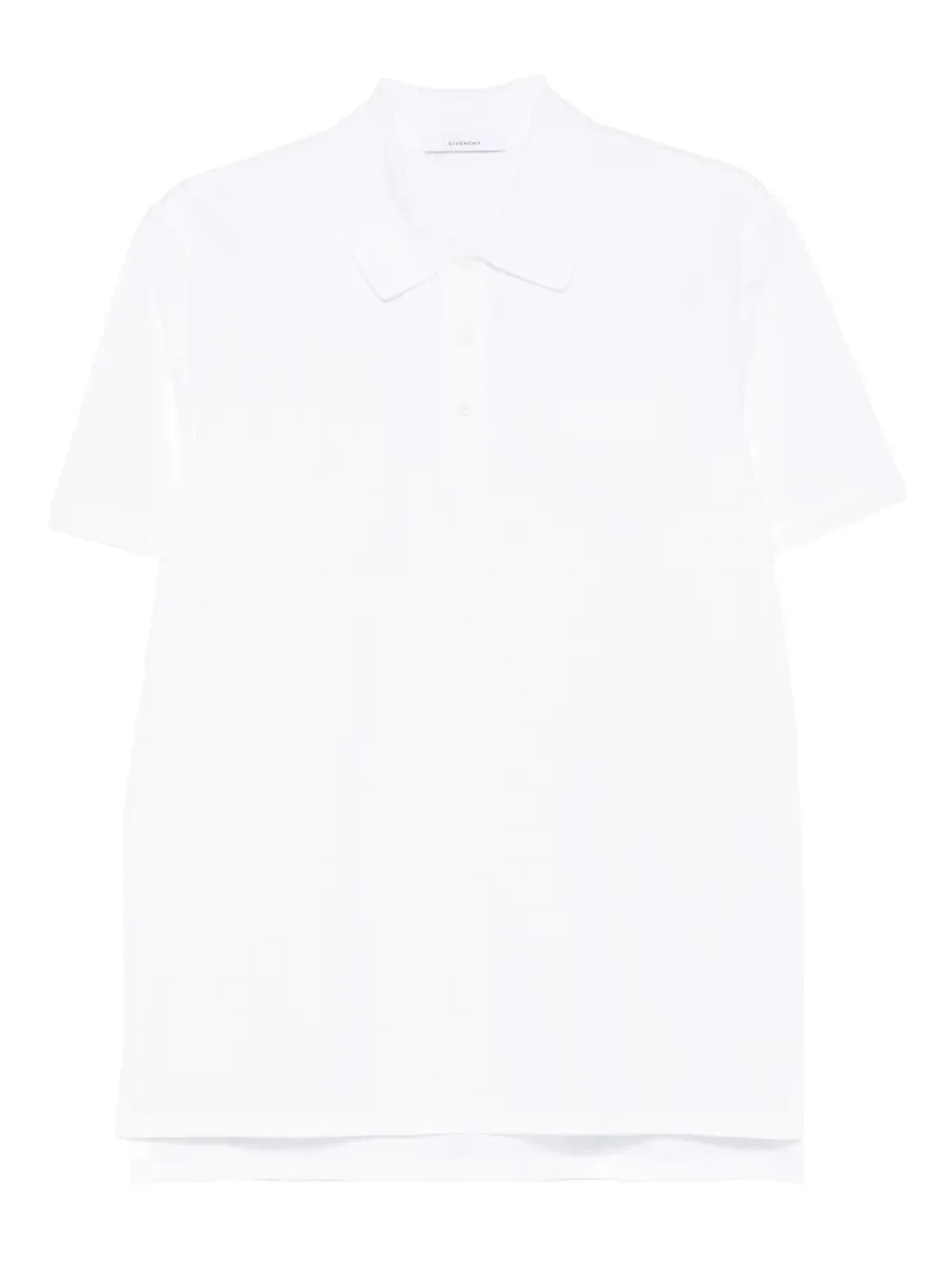 Givenchy Paris Gros Grain Cotton Polo - 1