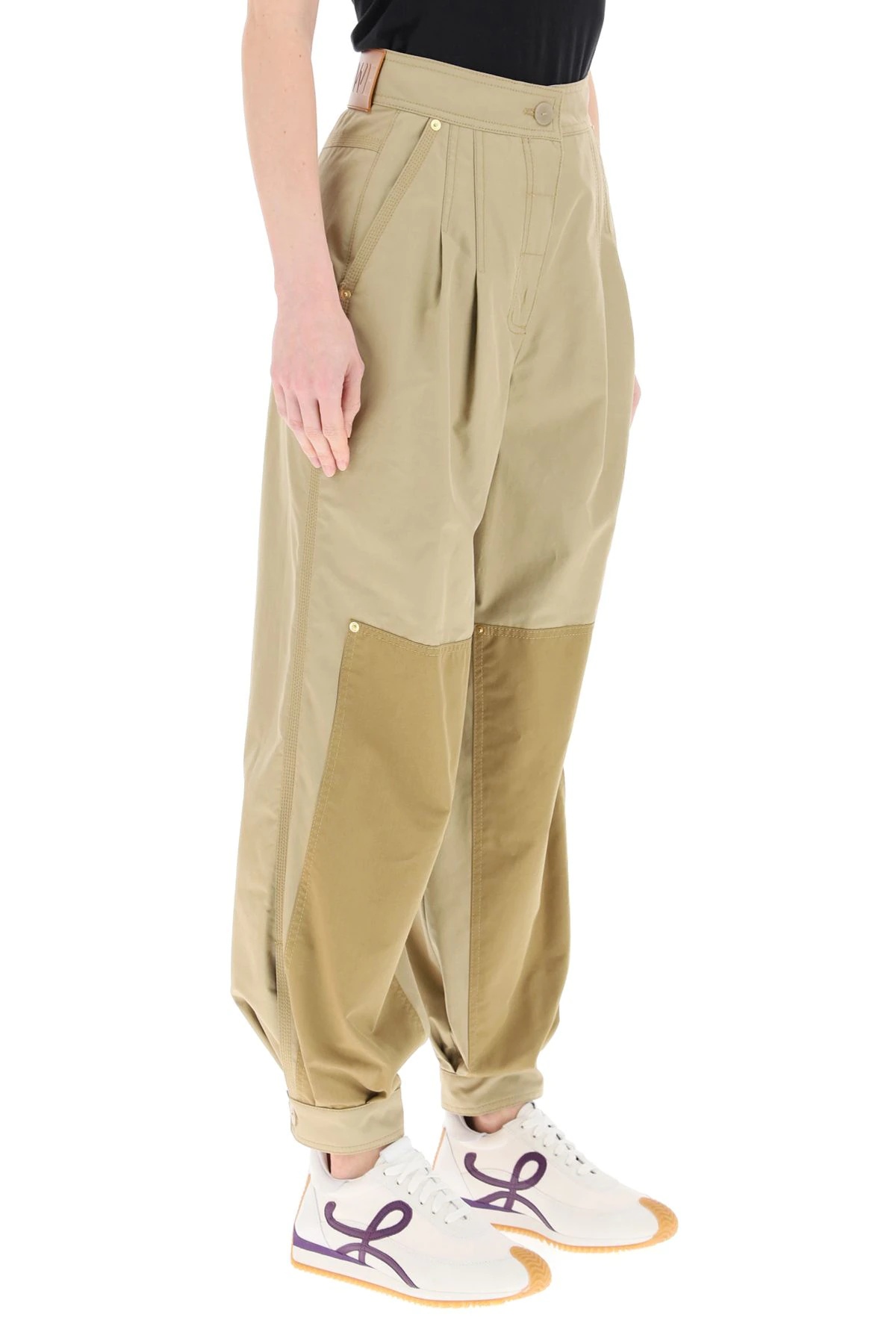 CARGO TROUSERS WITH PLEATS - 3