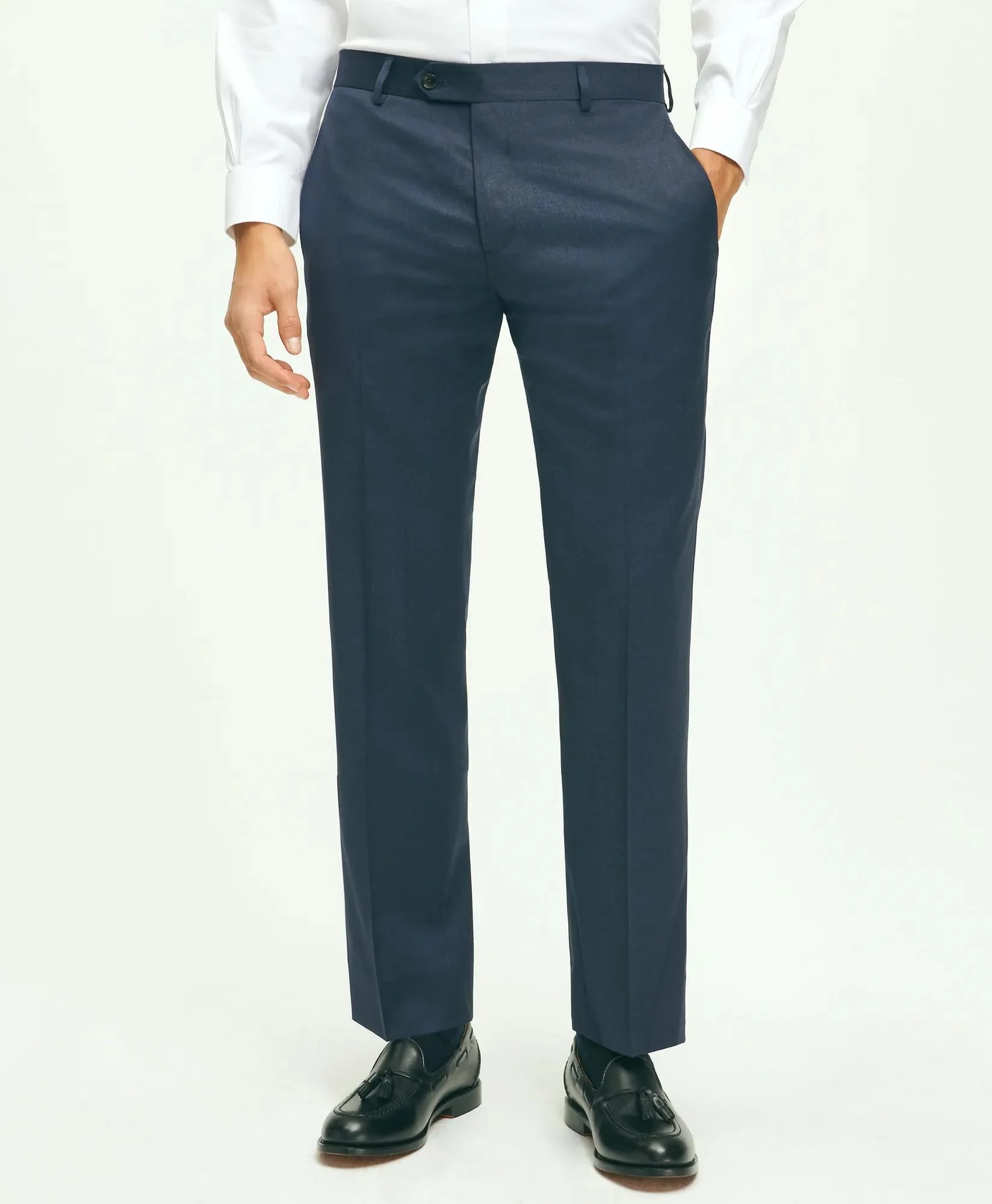 Traditional Fit Wool 1818 Dress Pants - 1
