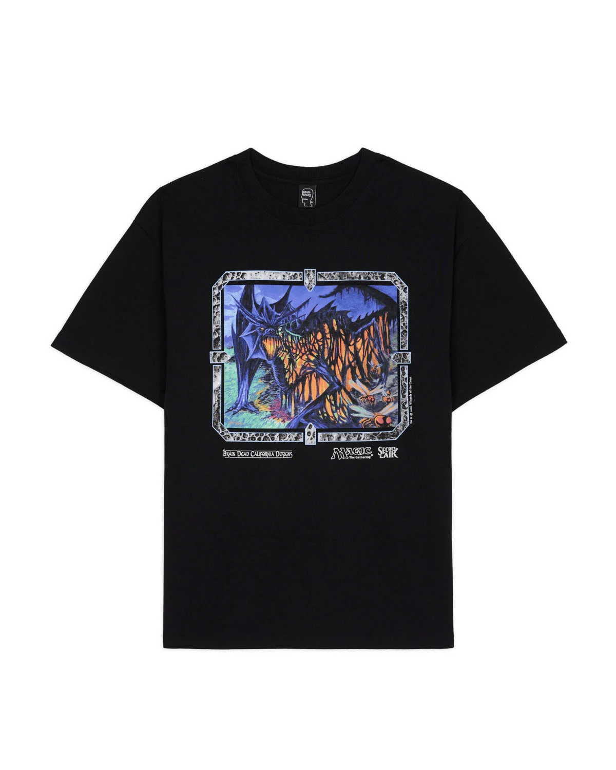 Brain Dead x Magic: The Gathering Secret Lair Feast Tee - Black - 1
