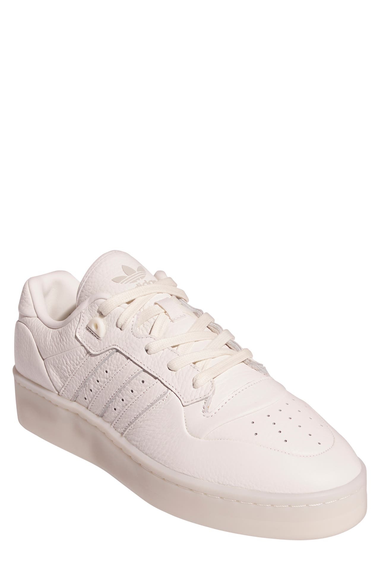 adidas Rivalry Lux Low Top Basketball Sneaker in Cloud/ivory/black at Nordstrom - 1