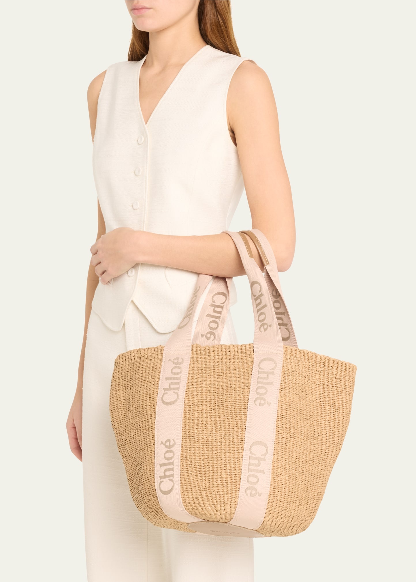 x Mifuko Woody Logo Embroidered Top-Handle Bag - 2
